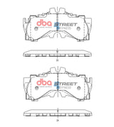Ss Street Series Brake Pads Lexus LC500 LS500 2017 On Front DB15150SS - DBA