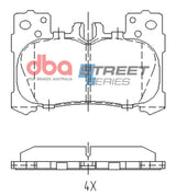 Ss Street Series Brake Pads Lexus LC500 LS500 2017 On Rear DB15151SS - DBA