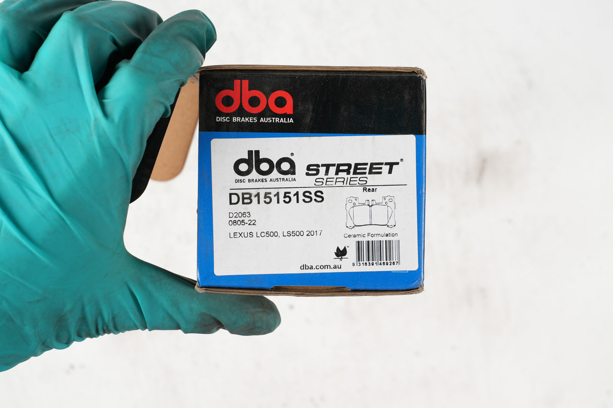 Ss Street Series Brake Pads Lexus LC500 LS500 2017 On Rear DB15151SS - DBA