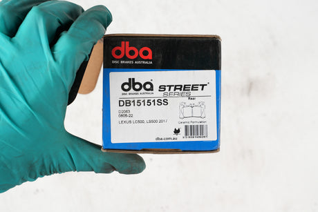 Ss Street Series Brake Pads Lexus LC500 LS500 2017 On Rear DB15151SS - DBA | Universal Auto Spares