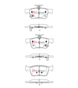 Ss Street Series Brake Pads Honda Accord Vti-Lx 2.0 Hybrid CV 2019 On Rear DB15152SS - DBA