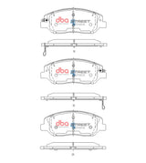 Ss Street Series Brake Pads Hyundai I20N 2021 On Front DB15156SS - DBA
