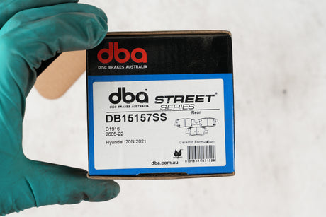Ss Street Series Brake Pads Hyundai I20N 2021 On Rear DB15157SS - DBA | Universal Auto Spares