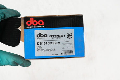 Ssev Street Series Brake Pads Tesla 3 Standard/Long Range (No Up-Grade) 2019 On Front DB15158SSEV - DBA | Universal Auto Spares