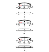 Ssev Street Series Brake Pads Tesla 3 Standard/Long Range (No Up-Grade) 2019 On Rear DB15159SSEV - DBA