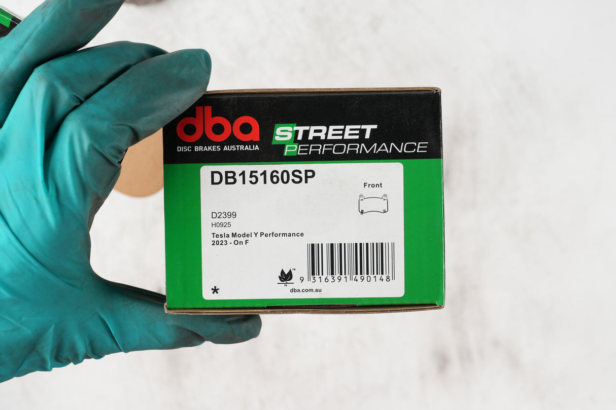 Sp Performance Brake Pads Tesla Model Y Performance 2023 On Front DB15160SP - DBA