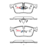 Ssev Street Series Brake Pads Jaguar E-Pace EV400 2018 On Front DB15162SSEV - DBA