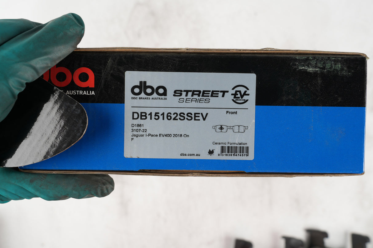 Ssev Street Series Brake Pads Jaguar E-Pace EV400 2018 On Front DB15162SSEV - DBA
