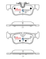 Ss Street Series Brake Pads Bmw 118 218 220 225 X1 X2 Mini Cooper Countryman 2014 On Rear(suits Wear Sensor DB15170SS - DBA