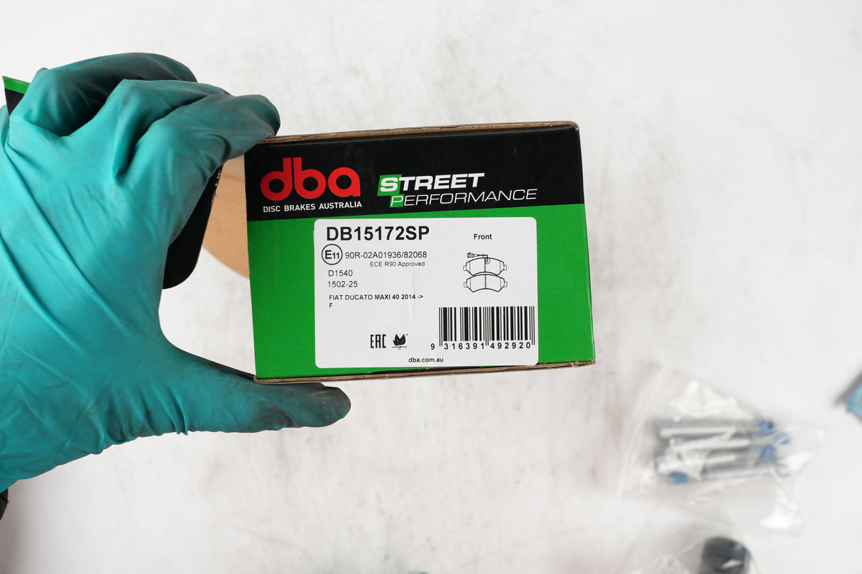 Sp Performance Brake Pads Fiat Ducato Maxi 40 2014 -> Front DB15172SP - DBA