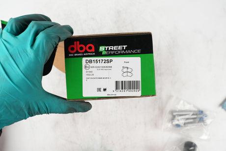 Sp Performance Brake Pads Fiat Ducato Maxi 40 2014 -> Front DB15172SP - DBA | Universal Auto Spares