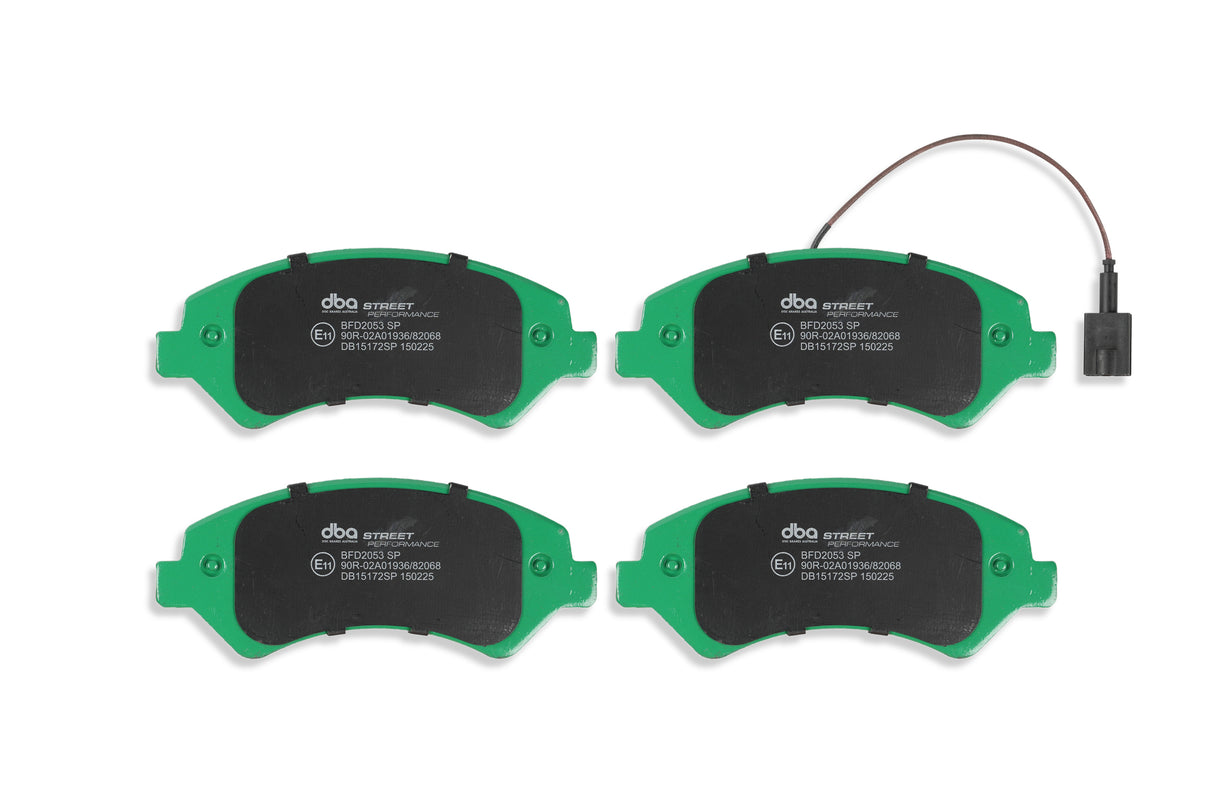 Sp Performance Brake Pads Fiat Ducato Maxi 40 2014 -> Front DB15172SP - DBA