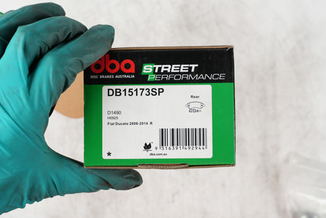 Sp Performance Brake Pads Fiat Ducato 2006-2014 Rear DB15173SP - DBA | Universal Auto Spares