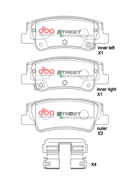 Sp Performance Brake Pads Hyundai Ioniq 5/KIA EV6 2022 On Front DB15178SP - DBA | Universal Auto Spares