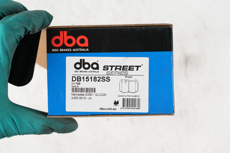 Ss Street Series Brake Pads Mercedes-Benz E250/C65 Amg/Glc 220 X253 C253 2015 On Front(suits Wear Sensor Db DB15182SS - DBA | Universal Auto Spares