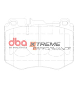 Xp Performance Brake Pads Mercedes-Benz E250/C65 Amg/Glc 220 X253 C253 2015 On Front DB15182XP - DBA