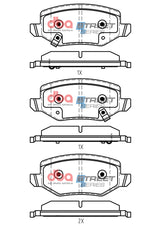 Ss Street Series Brake Pads Haval Jolion 2021 On Rear DB15184SS - DBA | Universal Auto Spares