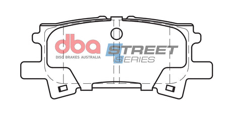 Ss Street Series Brake Pads Lexus & Toyota 2003-2014 Rear DB1518SS - DBA | Universal Auto Spares