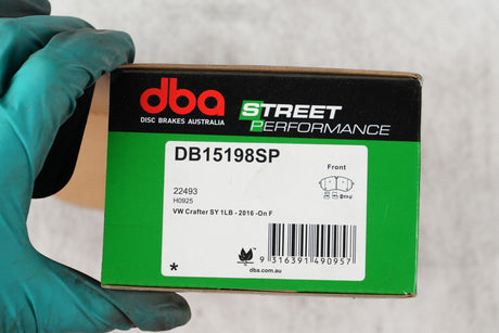 Sp Performance Brake Pads Volkswagen Crafter Sy 1LB 2016 -> Front DB15198SP - DBA | Universal Auto Spares