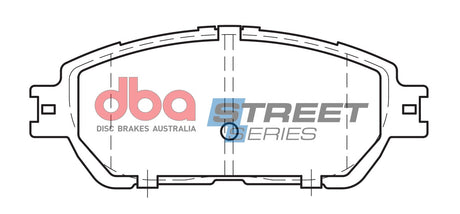 Ss Street Series Brake Pads Toyota Camry & Tarago 2003-2014 Front DB1519SS - DBA | Universal Auto Spares