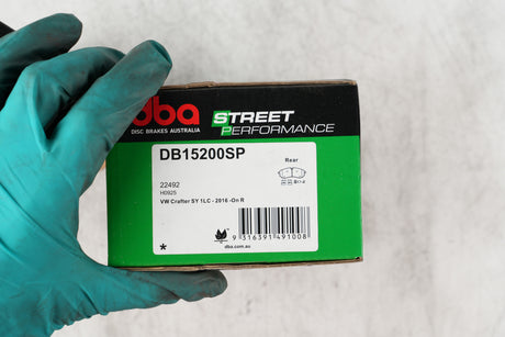 Sp Performance Brake Pads Volkswagen Crafter Sy 1LC 2016 On Rear DB15200SP - DBA | Universal Auto Spares