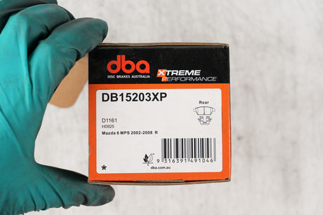 Xp Performance Brake Pads Mazda 6 Mps 2002-2008 Rear DB15203XP - DBA