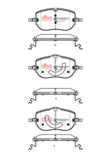 Ss Street Series Brake Pads Mercedes-Benz C200 Mhev 2021 On Front DB15209SS - DBA | Universal Auto Spares