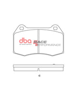 Race Brake Pads Nissan 350Z & Skyline 1990-2009 Front DB1520RP - DBA