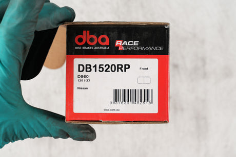 Race Brake Pads Nissan 350Z & Skyline 1990-2009 Front DB1520RP - DBA | Universal Auto Spares