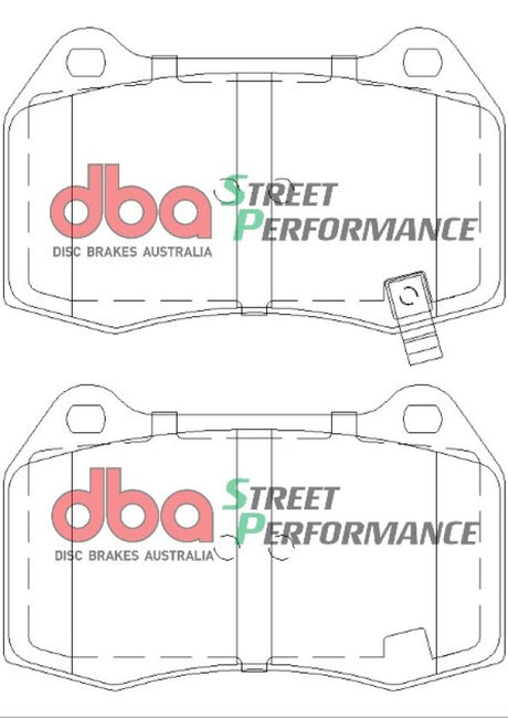 Sp Performance Brake Pads Nissan 350Z & Skyline 1990-2009 Front DB1520SP - DBA | Universal Auto Spares