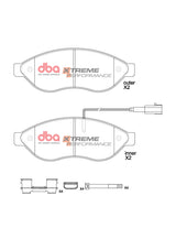 Xp Performance Brake Pads Fiat Ducato 2006-2014 Front DB15212XP - DBA