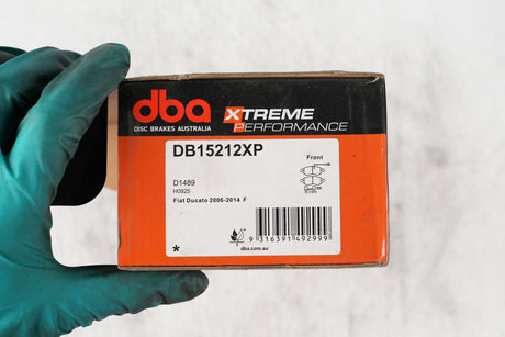 Xp Performance Brake Pads Fiat Ducato 2006-2014 Front DB15212XP - DBA