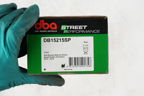 Sp Performance Brake Pads Alfa Romeo Stelvio/Giulia Quadrifoglio (Ceramic) 2015 > Rear DB15215SP - DBA | Universal Auto Spares