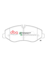 Sp Performance Brake Pads Mercedes-Benz Vito Van 119 2015 On Front DB15220SP - DBA