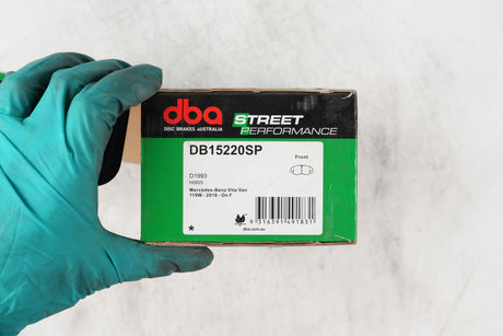 Sp Performance Brake Pads Mercedes-Benz Vito Van 119 2015 On Front DB15220SP - DBA | Universal Auto Spares