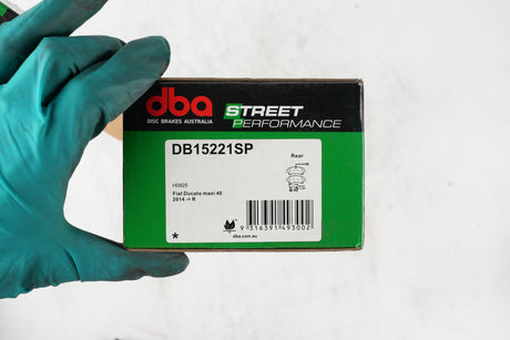 Sp Performance Brake Pads Fiat Ducato Maxi 40 2014 -> Rear DB15221SP - DBA | Universal Auto Spares