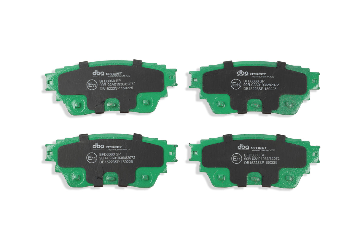 Sp Performance Brake Pads Mitsubishi Outlander 7 Seat 08/2021 -> Rear DB15223SP - DBA