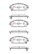 Ssev Street Series Brake Pads Nissan Xtrail E- Power 2022 -> Front DB15226SSEV - DBA