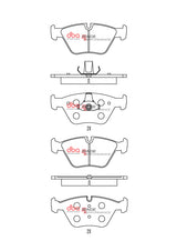 Race Brake Pads Bmw & Mg 1999-2014 Front DB1522RP - DBA