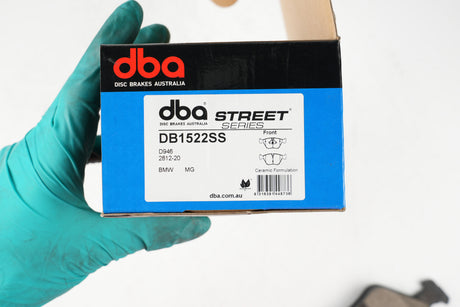 Ss Street Series Brake Pads Bmw & Mg 1999-2014 Front (Wear Sensor DBAWS1000 DBAWS1029 ) DB1522SS - DBA | Universal Auto Spares