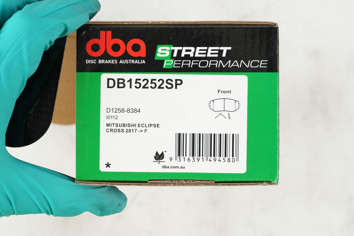 Sp Performance Brake Pads Mitsubishi Eclipse Cross 2017 -> Front DB15252SP - DBA