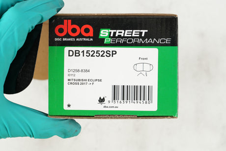 Sp Performance Brake Pads Mitsubishi Eclipse Cross 2017 -> Front DB15252SP - DBA | Universal Auto Spares