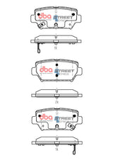 Ss Street Series Brake Pads Mitsubishi Eclipse Cross 2017 > Rear DB15254SS - DBA | Universal Auto Spares