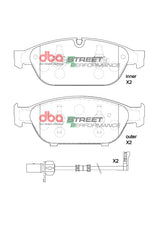Sp Street Performance Brake Pads Audi A6 A7 A8 1LF 1LL 2015-2019 Front DB15262SP - DBA