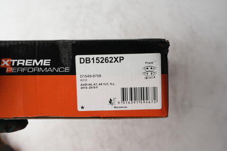 Xp Xtreme Performance Brake Pads Audi A6 A7 A8 1LF 1LL 2015-2019 Front DB15262XP - DBA