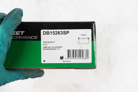Sp Street Performance Brake Pads Amg Gle Gls Sport Package 2018 -> Front DB15263SP - DBA | Universal Auto Spares