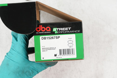 Sp Street Performance Brake Pads Mercedes-Benz A B Cla Gla Non Sport 2018-> Front DB15267SP - DBA | Universal Auto Spares