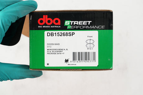 Sp Street Performance Brake Pads Mercedes-Benz A B Cla Gla Sport Package 2018-> Front DB15268SP - DBA | Universal Auto Spares