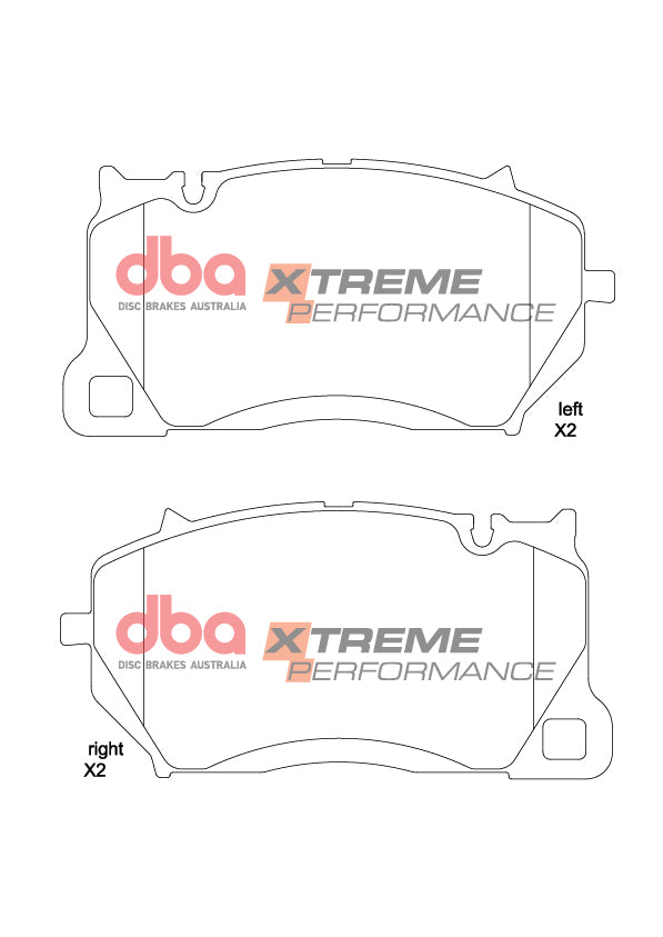 Xp Performance Brake Padsporsche Cayenne 1ZR 1ZJ2018-> Front DB15281XP - DBA