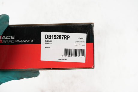 Race Brake Pads Nissan Gt-R (Brembo Narrow Shoulder Backing Plate) 2007-2014 Front DB15287RP - DBA | Universal Auto Spares